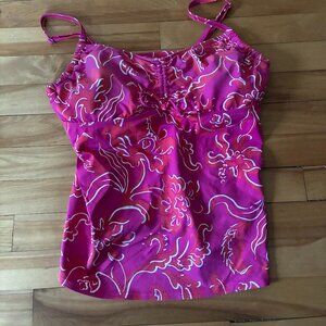 Lands End Tankini Top Size 14